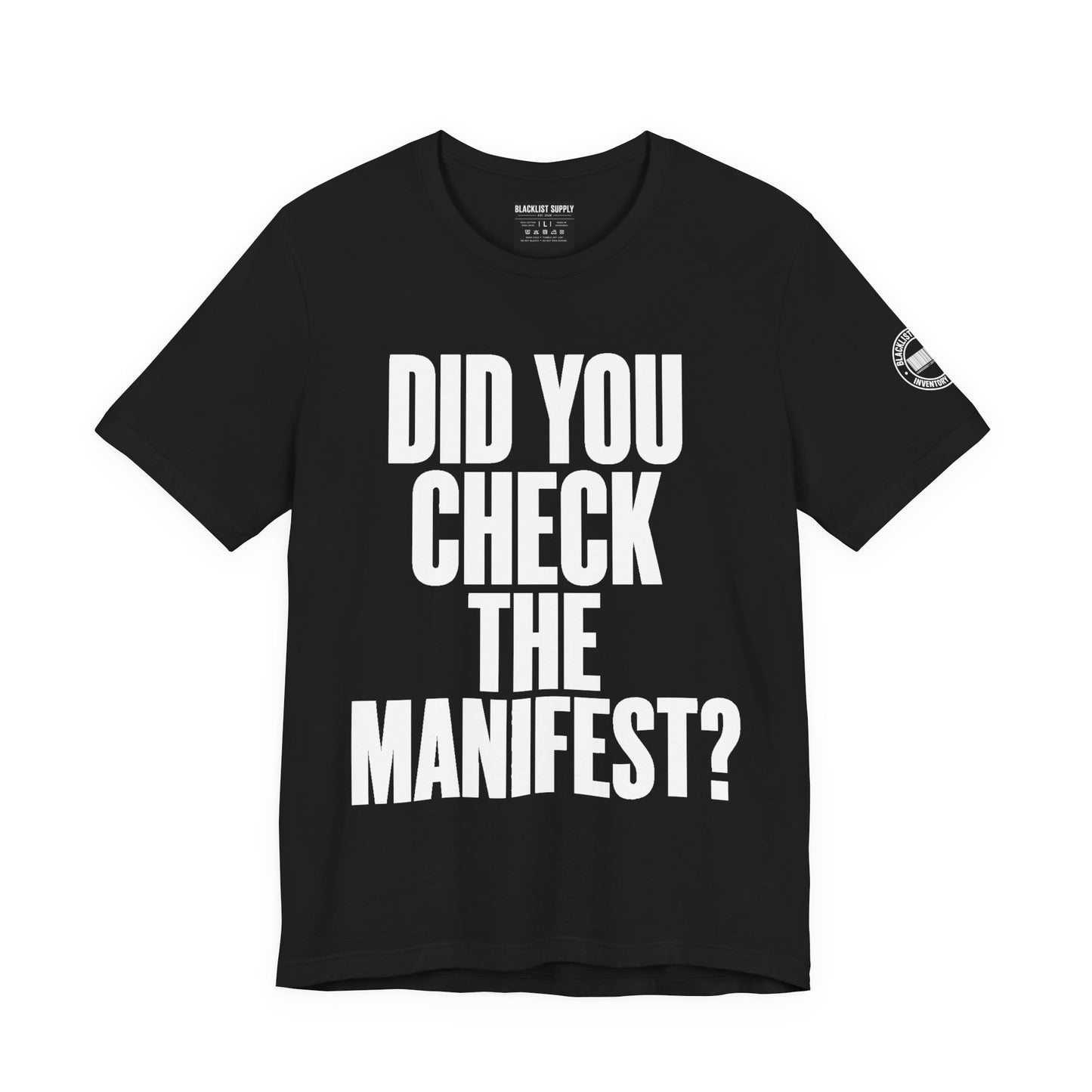 Did You Check The Manifest?