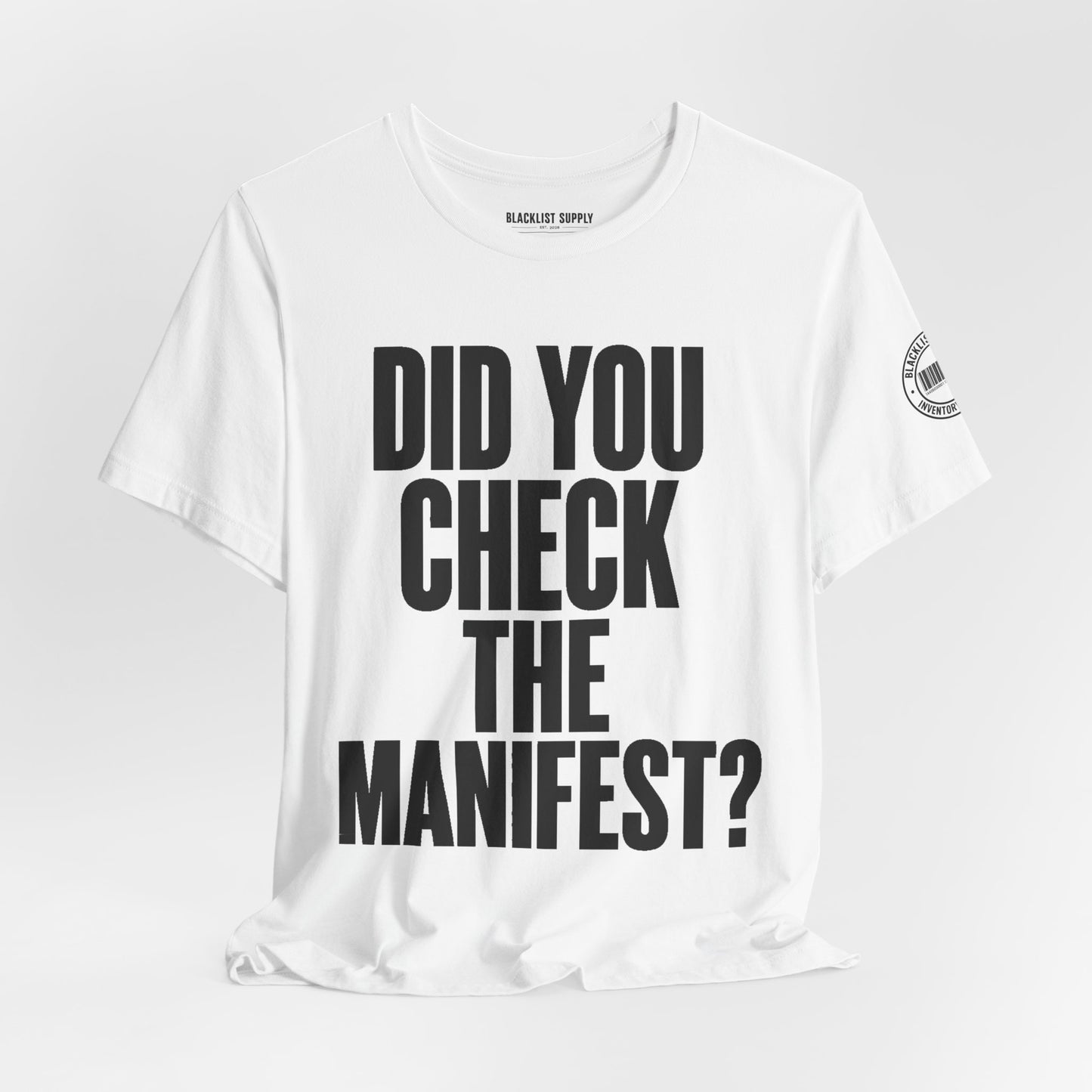 Did You Check The Manifest?