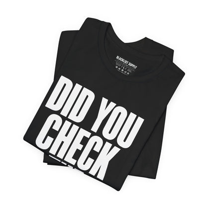 Did You Check The Manifest?